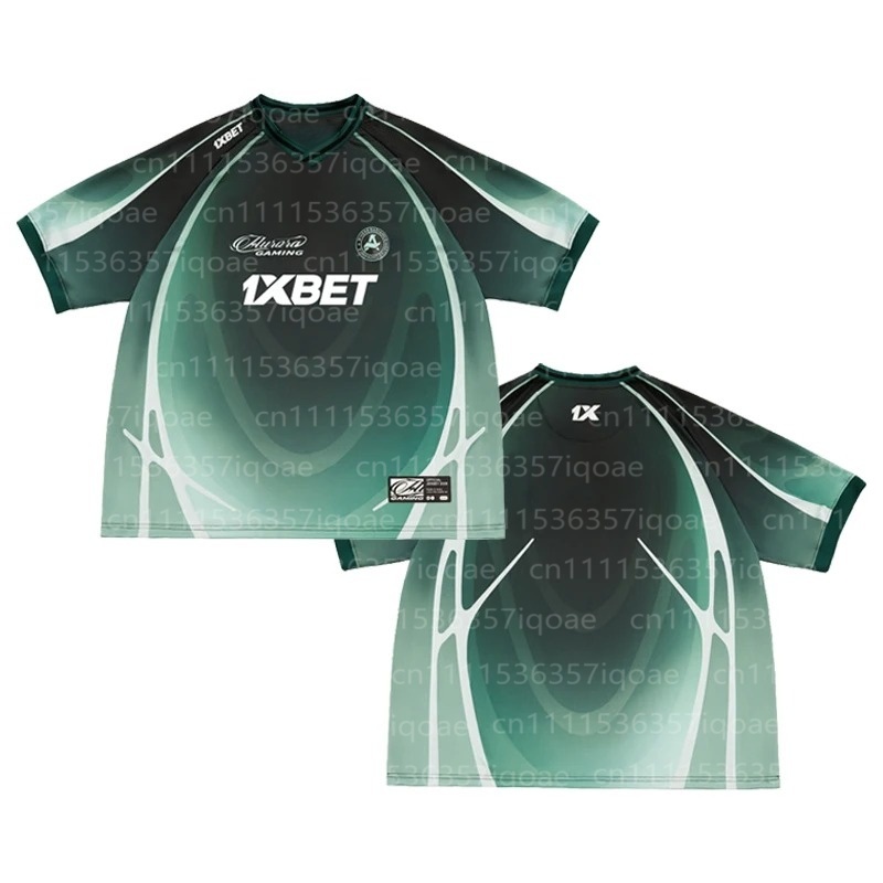 Custom Esports Gaming Jersey - Seragam Musim Panas Klub E-sports Aurora