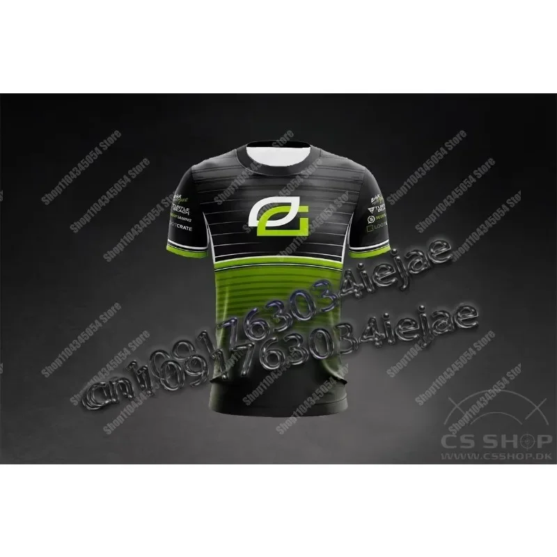 Custom Esports Gaming Jersey - OpTic GAMING Jersey Texas Hitam 2025