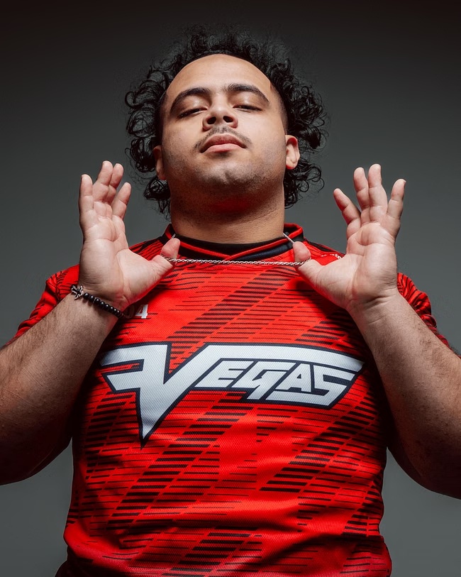 Esports Gaming Gear - Jersey Esports Garis Diagonal Merah New