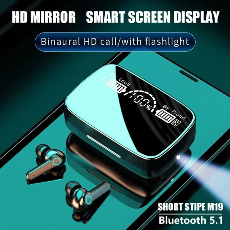 Esports Gaming Gear - M19 Earphone Bluetooth Nirkabel Gaming Headphone