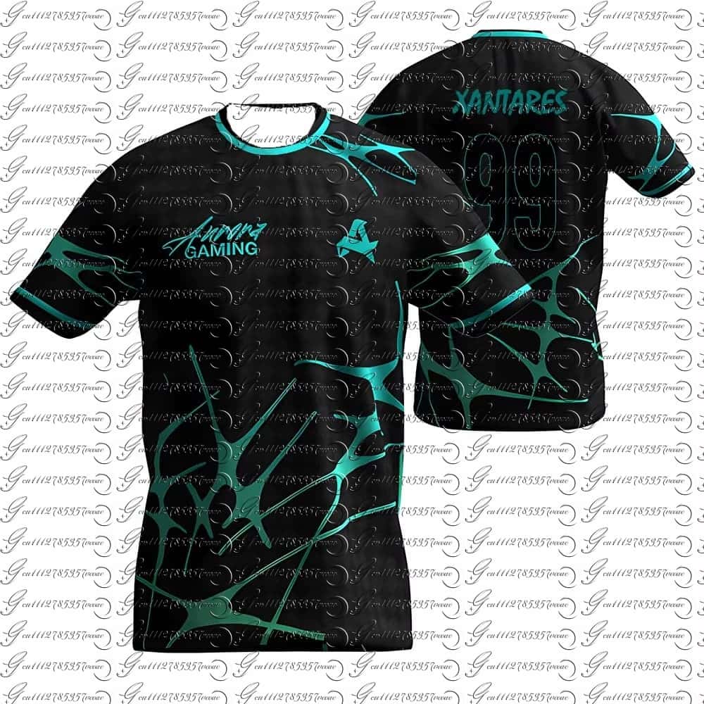 Custom Esports Gaming Jersey - Klub E-sports Aurora Gaming Seragam Musim