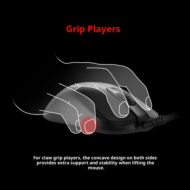 ZOWIE GEAR S-C Series Mouse Es - Esports Gaming Gear ulasan dan harga