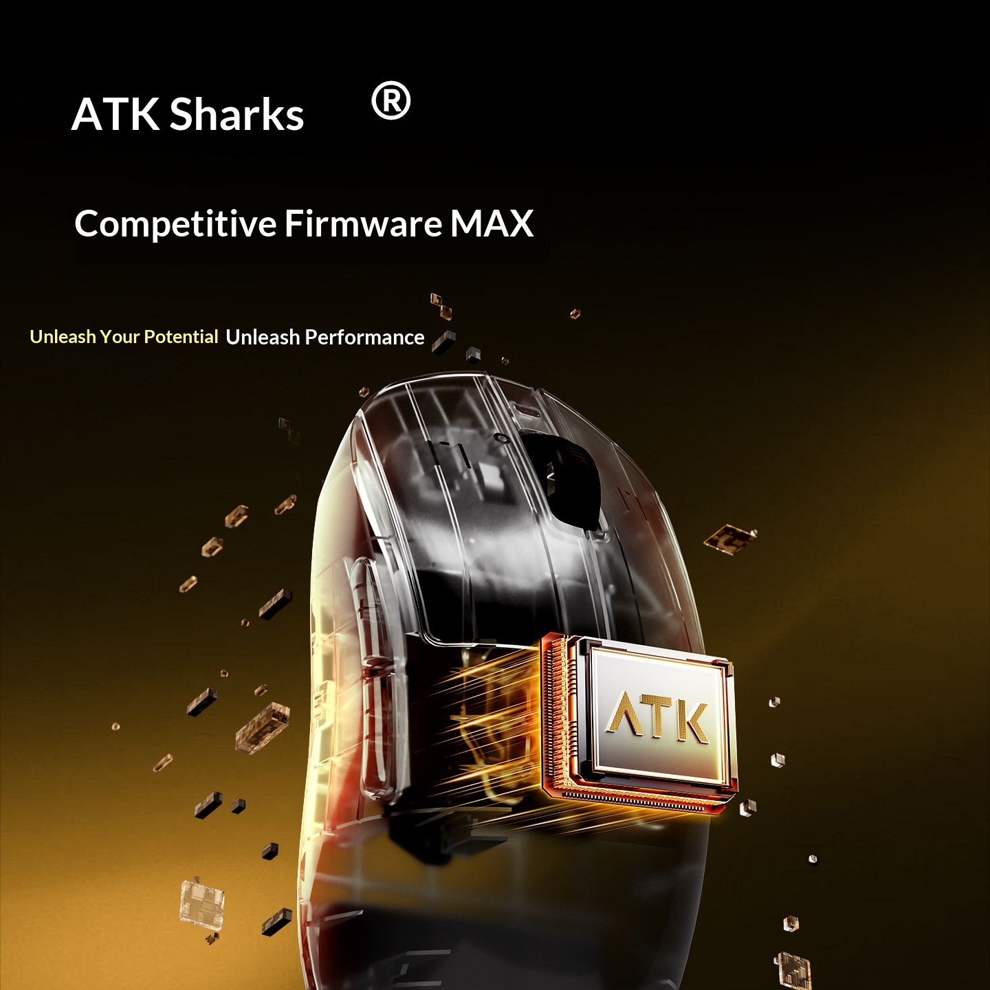 Mouse Gaming Nirkabel ATK GEAR - Esports Gaming Gear ulasan dan harga