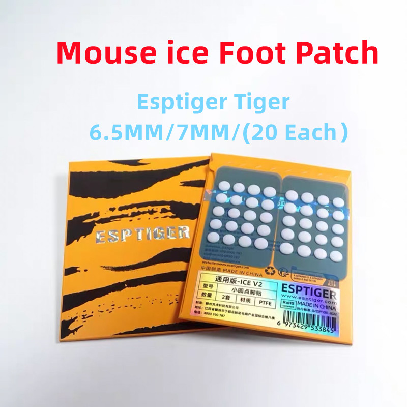 Baru 40PCS Stiker Kaki Esports - Esports Gaming Mouse ulasan dan harga