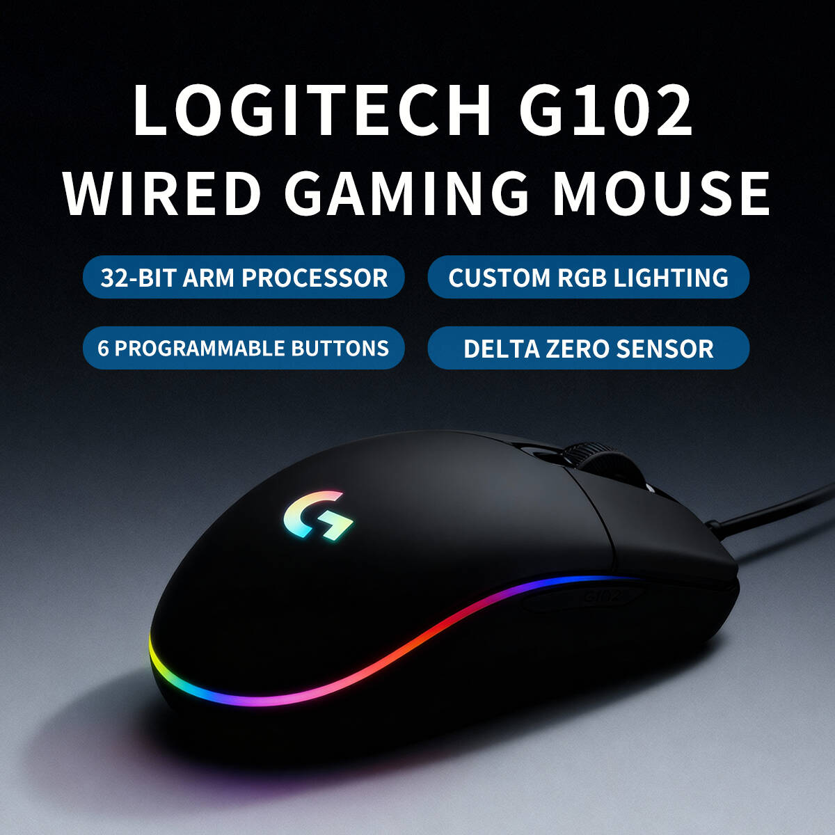 Mouse Gaming Logitech G102 Pro - Esports Online Gaming ulasan dan harga
