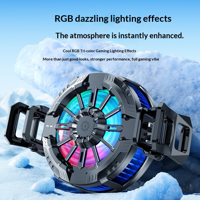 Pendingin Ponsel Rgb Magnetik  - Esports Gaming Live ulasan dan harga