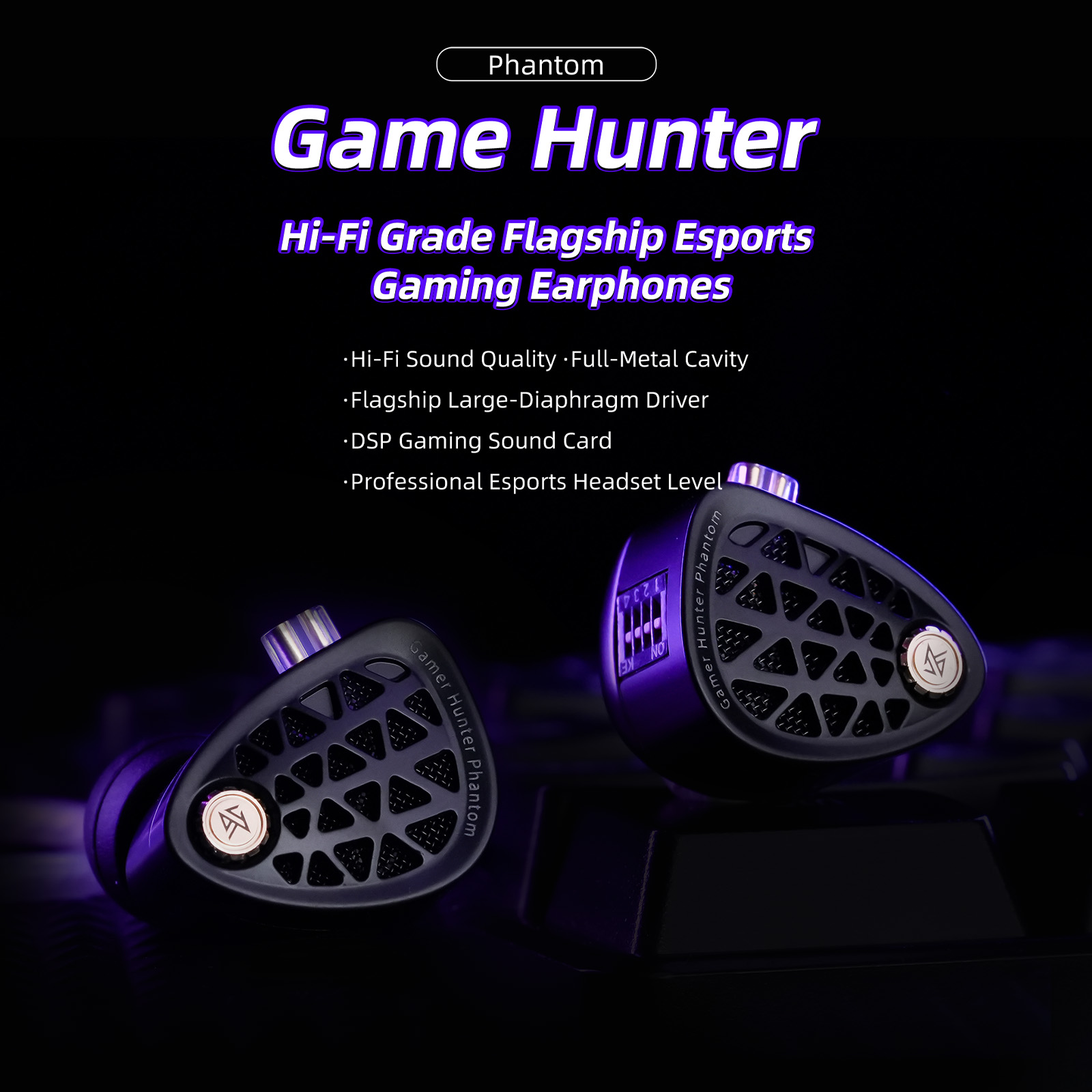 KZ Phantom HiFi Grade Flagship - Esports Gaming Gear ulasan dan harga