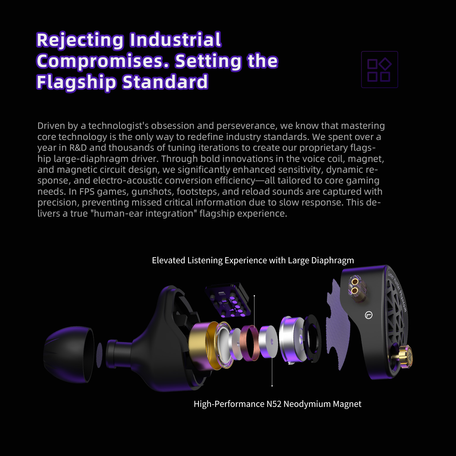 KZ Phantom HiFi Grade Flagship - Esports Gaming Gear ulasan dan harga
