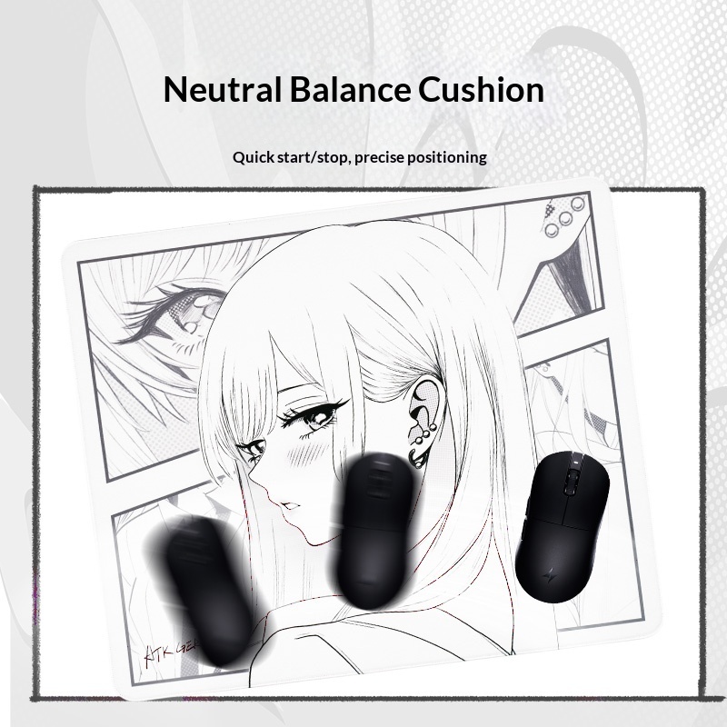 ATK Dream Anime Large Neutral  - Esports Gaming Mouse ulasan dan harga