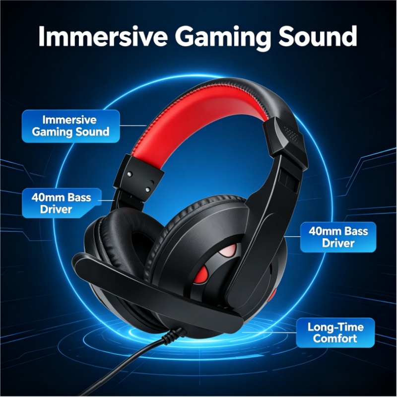 Headphone Overhead A65 untuk P - Esports Online Gaming ulasan dan harga