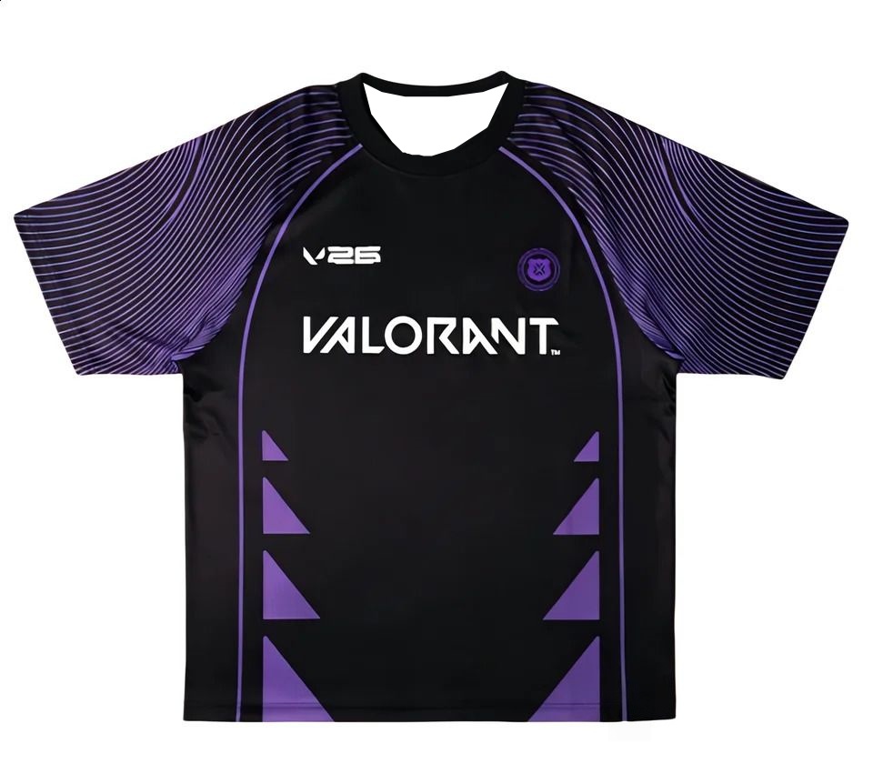 Jersey Esports Valorant V26 Ba - Esports Gaming Gear ulasan dan harga