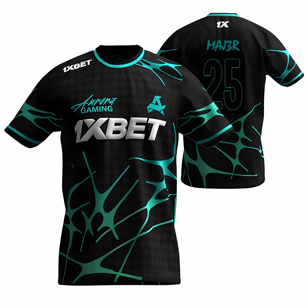 2026 Aurora Gaming E-sports Cl - Custom Esports Gaming Jersey ulasan dan harga