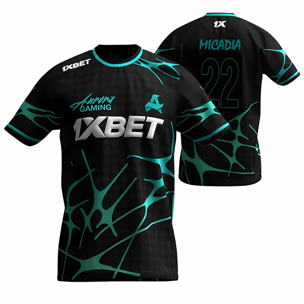 2026 Aurora Gaming E-sports Cl - Custom Esports Gaming Jersey ulasan dan harga