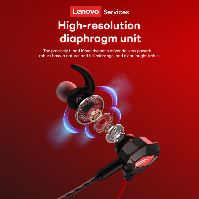 Lenovo Y109 Headset Gaming Ber - Esports Gaming Gear ulasan dan harga