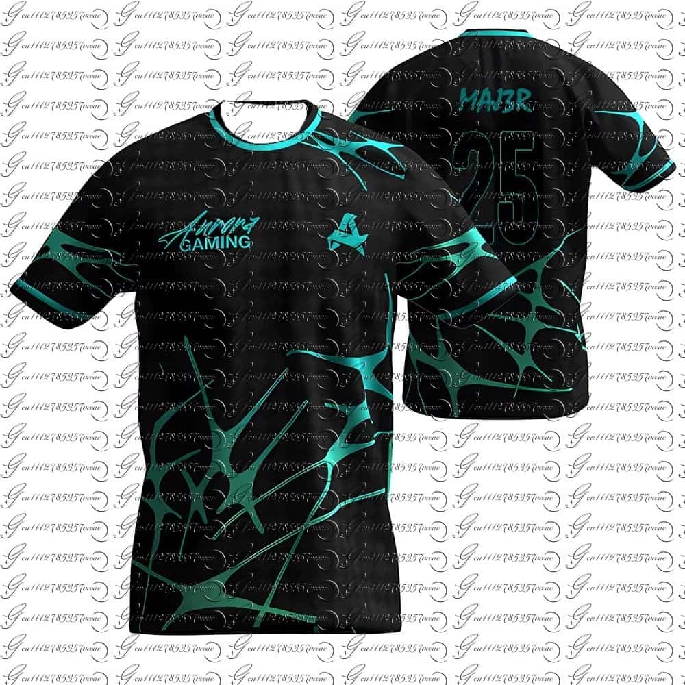 Klub E-sports Aurora Gaming Se - Custom Esports Gaming Jersey ulasan dan harga
