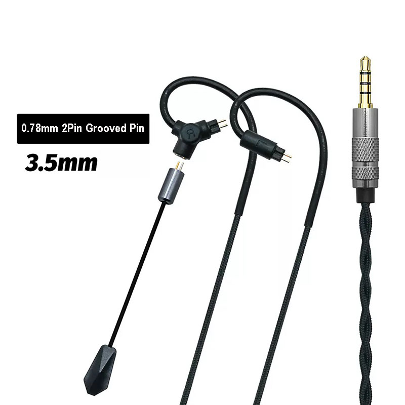 Kabel Earphone Gaming 0.78 QDC - Esports Gaming Gear ulasan dan harga